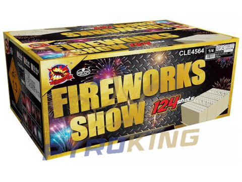 CLE4564 Fireworks Show 124 strzały CLE4564 Fireworks Show 124 strzały