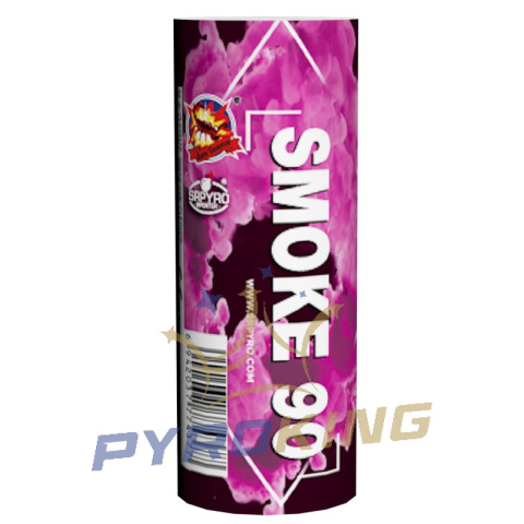CLE7037P Świeca dymna Smoke 90 duża fioletowa CLE7037P Świeca dymna Smoke 90 duża fioletowa