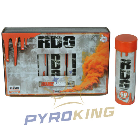 RDG60O(SP9020O) Świeca dymna 60 sek pomarańczowa.
