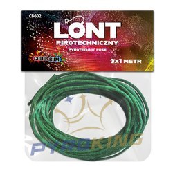 Lont pirotechniczny 3x1m 2mm CB602 P1 Lont pirotechniczny 3x1m 2mm CB602 P1