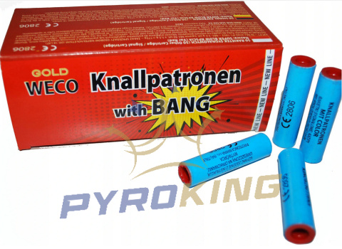 Rakietnica Pistoletowa Knallpatronen with Bang 50szt