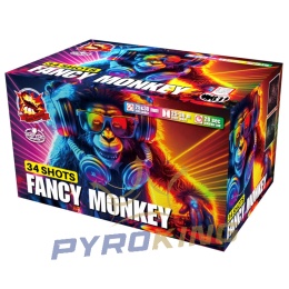 Wyrzutnia Fancy Monkey 34 strzałów 25-30 mm SRPYRO