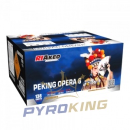 Wyrzutnia RIAKEO PEKING OPERA 6 HF-138-2475 - 138 strzałów 25/30mm