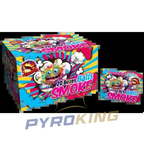 Color Smoke Balls 10 Sztuk CLE7040Z
