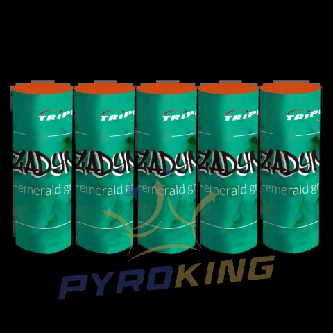 Fontanna dymna ciemno zielona TXF658-9 60s.T1 1 sztuka