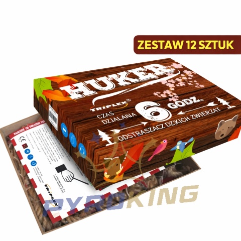 Huker XP1001 - 12szt. sznur hukowy odstraszacz dzikiej zwierzyny P1