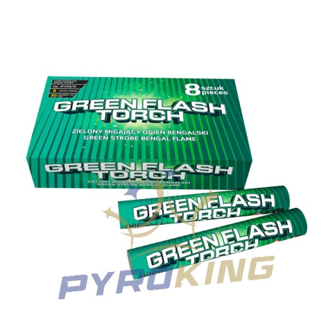 JF103/G - GREEN STROBE BENGAL FLAME