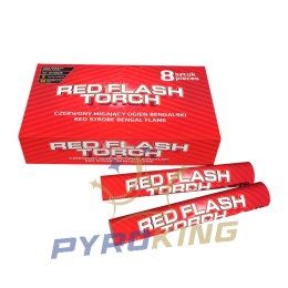 JF103/R - RED STROBE BENGAL FLAME