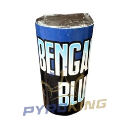 Ogień wrocławski Bengalos Blue P-OW/B mocny niebieski płomień Pyrolife F2 1 sztuka