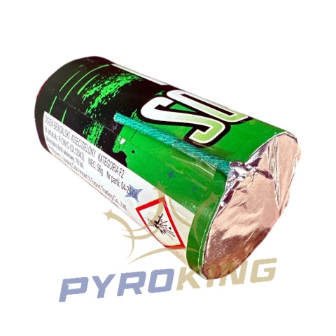 Ogień wrocławski Bengalos Green P-OW/G mocny zielony płomień Pyrolife F2 1 sztuka