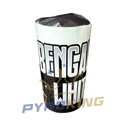 Ogień wrocławski Bengalos White P-OW/W mocny biały płomień Pyrolife F2 1sztuka