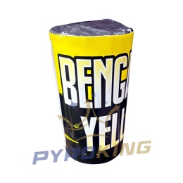 Ogień wrocławski Bengalos Yellow P-OW/Y mocny żółty płomień Pyrolife F2 1 sztuka