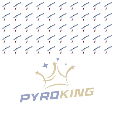 Zapalniki elektryczne pirotechniczne 0,5m PC-IGN050 – zestaw 50szt.