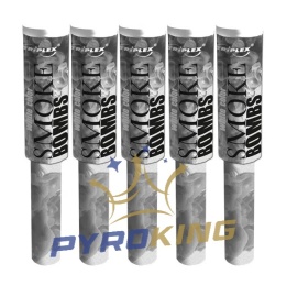 Dym biały z rączką TXF543-6 Triplex – zestaw 5 sztuk