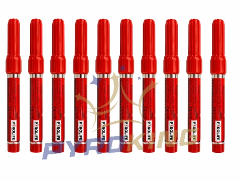 Race morskie czerwone Pyrolife PF-2/R ELIOS T1 60 s – zestaw 10 sztuk flara meczowa