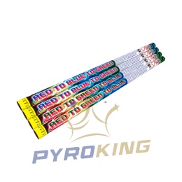 Rzymskie ognie JRC34/2 - RED TO BLUE TO GREEN