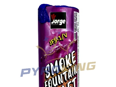 ŚWIECA DYMNA - Fioletowa - JFS-1/V - SMOKE FOUNTAIN