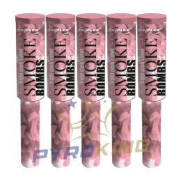 Smoke Bombs Jasny Róż z uchwytem TXF543-10 T1 1 sztuka