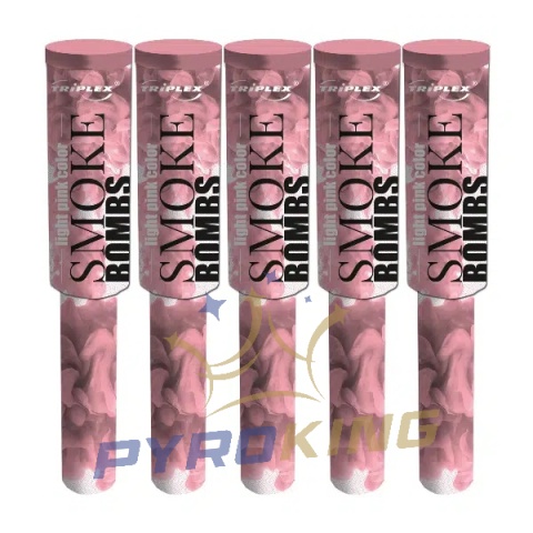 Smoke Bombs Jasny Róż z uchwytem TXF543-10 T1 1 sztuka