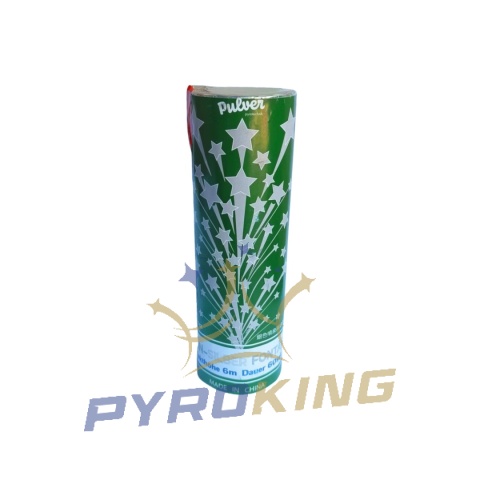 Srebrna Fontanna z zielonym bengalem Pulver Silberfontane mit gruner Leuchtbasis PP-LF-F-12