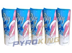 Świeca dymna Baby Shower Blue Niebieski TXF652-2B T1 1sztuka