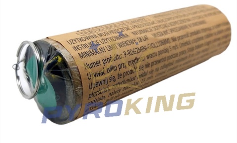 Świeca Dymna Zielona Green Pyrolife RDG2-MINI/G T1 – Dym Dwustronny 45–60s