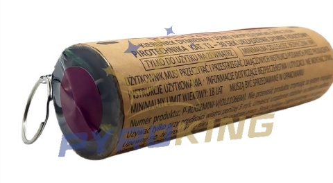 Świeca dymna Pyrolife violet dym dwustronny RDG2-MINI/V T1 1szt