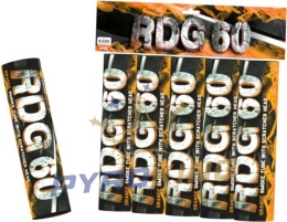 Świeca dymna na draskę pomarańczowa RDG60O(SH) T1