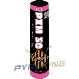 Świeca dymna pink różowa PXM30 T1