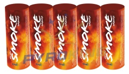 Świece dymne pomarańczowe Color Bum CB290O T1 60 s – zestaw 5 sztuk intensywny dym do zdjęć i eventów