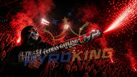ULTRAS GALTING RED czerwony Pyro Cartel PC2G2R