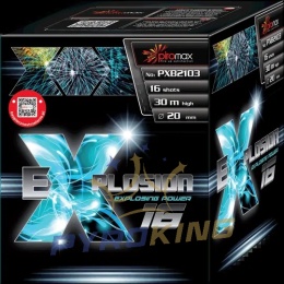 Wyrzutnia Piromax Explosion PXB2103 - 16 strzałów, kaliber 20mm