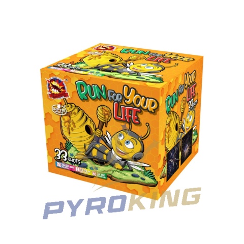 Wyrzutnia Run For Your Life 33 strzałów 25-30 mm SRPYRO