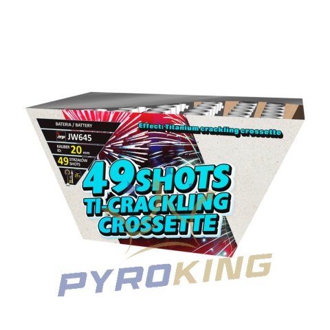 Wyrzutnia TI-CRACKLING CROSSETTE JW645 - 49s