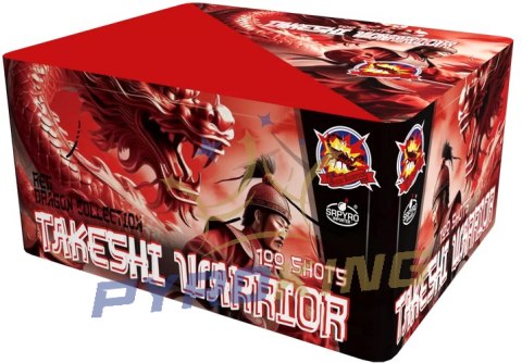 Wyrzutnia Takeshi Warrior 100 strzałów 20 mm CLE4418 SRPYRO
