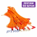 Zapalniki elektryczne pirotechniczne 0,3 m PC-IGN030 – zestaw 50 szt.