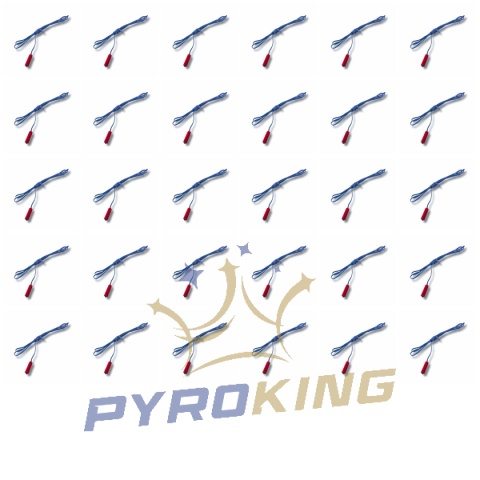 Zapalniki elektryczne pirotechniczne 0,5 m PC-IGN050 – zestaw 30 szt.