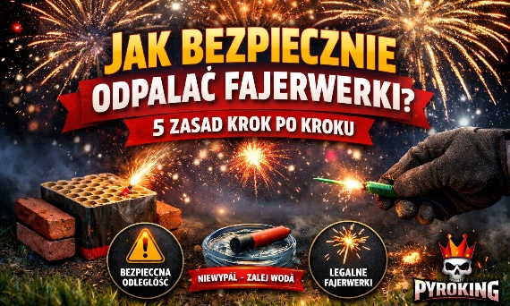 Jak Bezpiecznie Odpalać Fajerwerki? 5 Zasad Bezpiecznego Odpalania Krok po Kroku